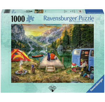 Ravensburger Ravensburger Wanderlust: Calm Campsite Puzzle 1000pcs