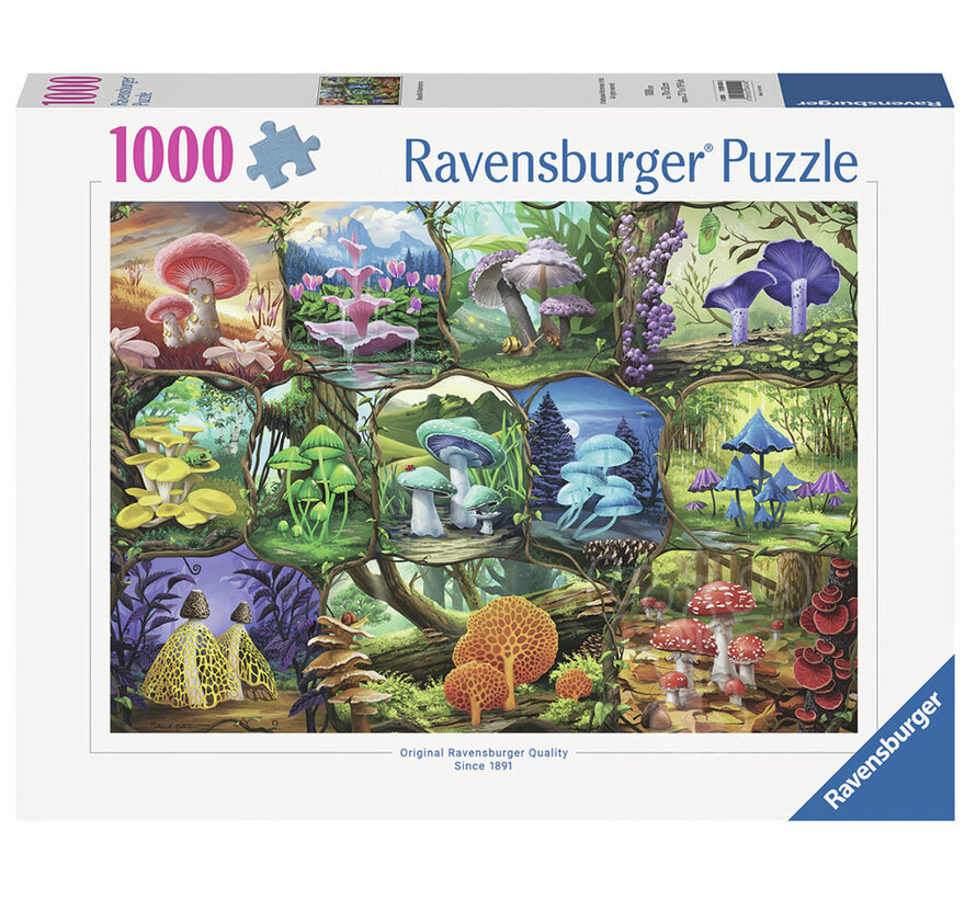 Ravensburger Beautiful Mushrooms Puzzle 1000pcs
