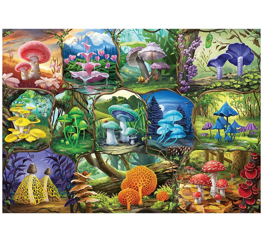 Ravensburger Beautiful Mushrooms Puzzle 1000pcs