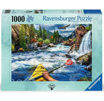 Ravensburger Ravensburger White Water Kayaking Puzzle 1000pcs