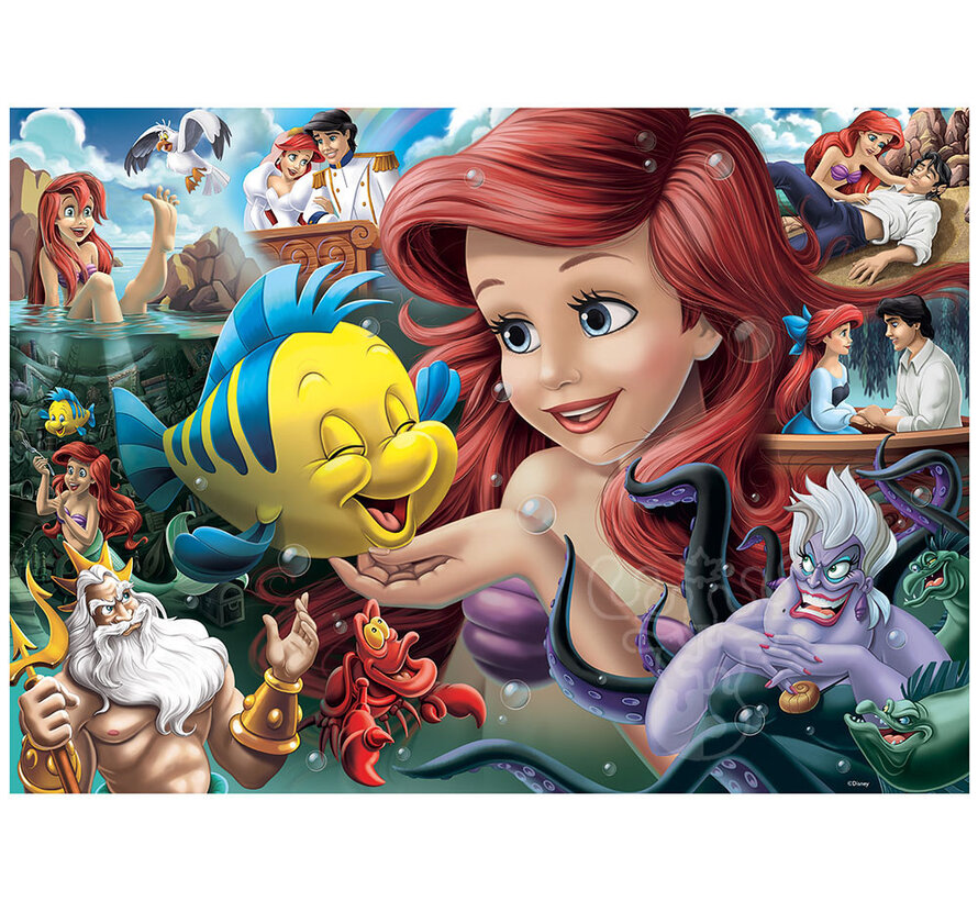 Ravensburger Disney Princess Heroines Collection : Ariel Puzzle 1000pcs