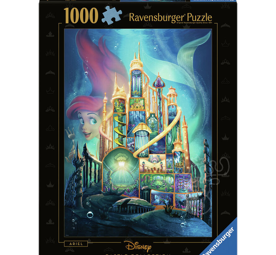 Ravensburger Disney Castles: Ariel Puzzle 1000pcs