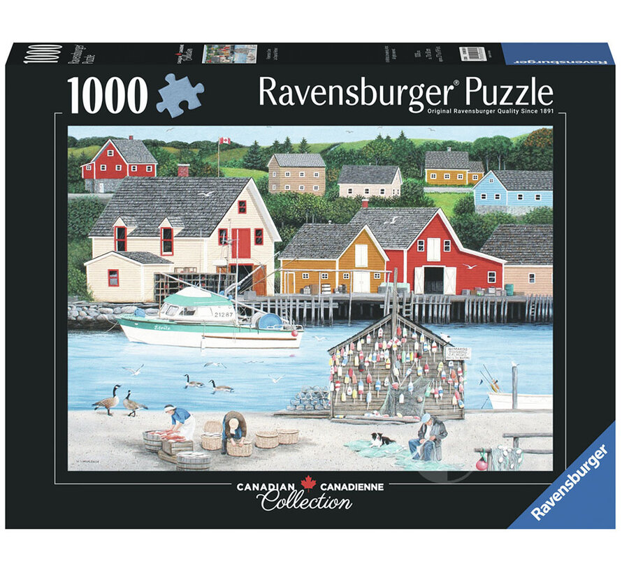 Ravensburger Canadian Collection: Fisherman's Cove Puzzle 1000pcs