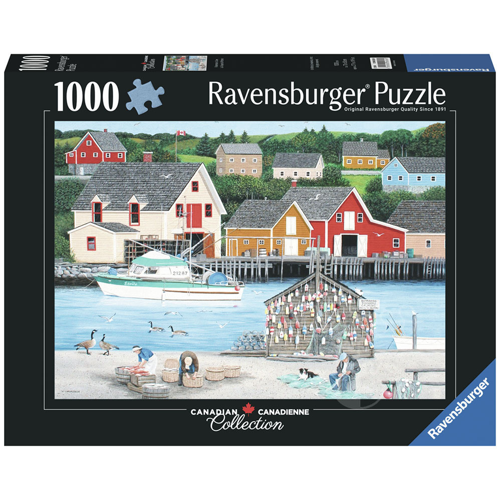 Ravensburger Canadian Collection Fisherman's Cove Puzzle 1000pcs