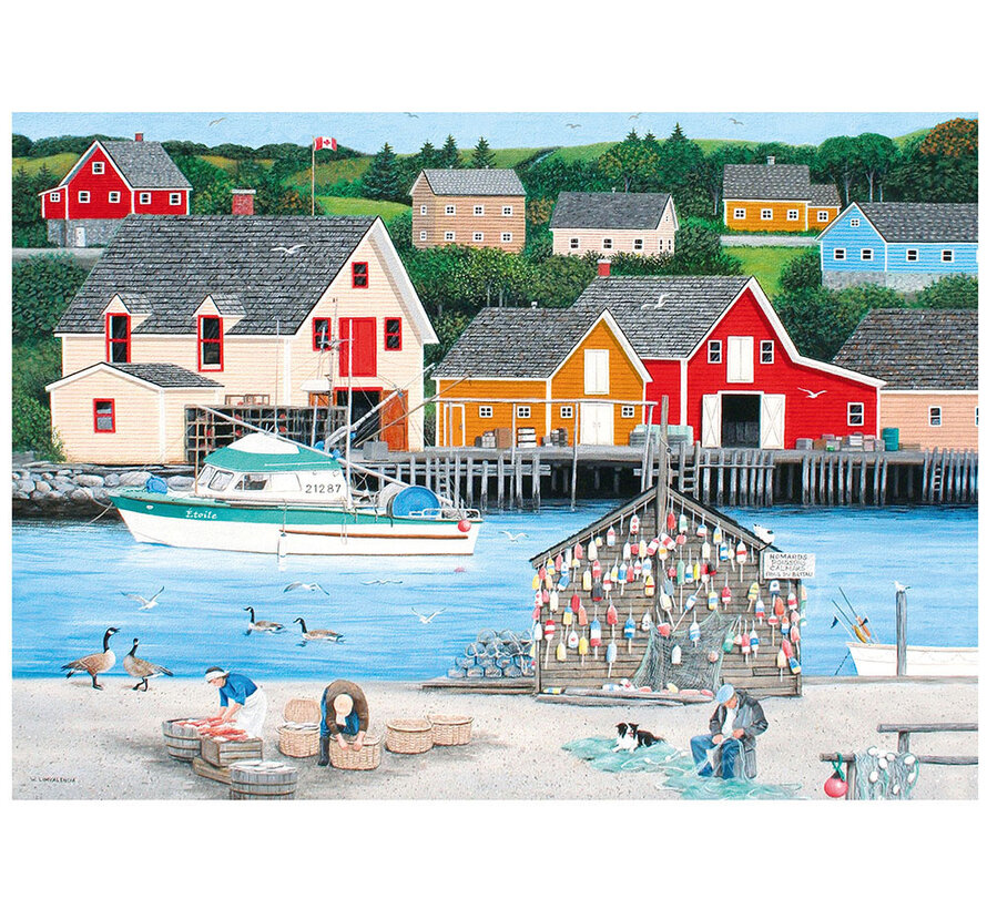 Ravensburger Canadian Collection: Fisherman's Cove Puzzle 1000pcs