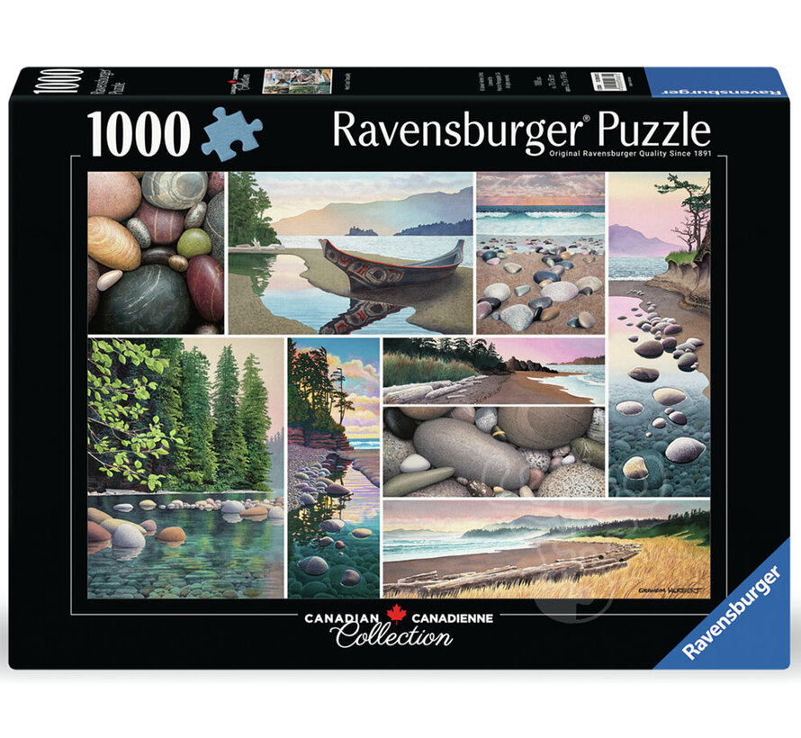 Ravensburger Canadian Collection: West Coast Tranquility Puzzle 1000pcs