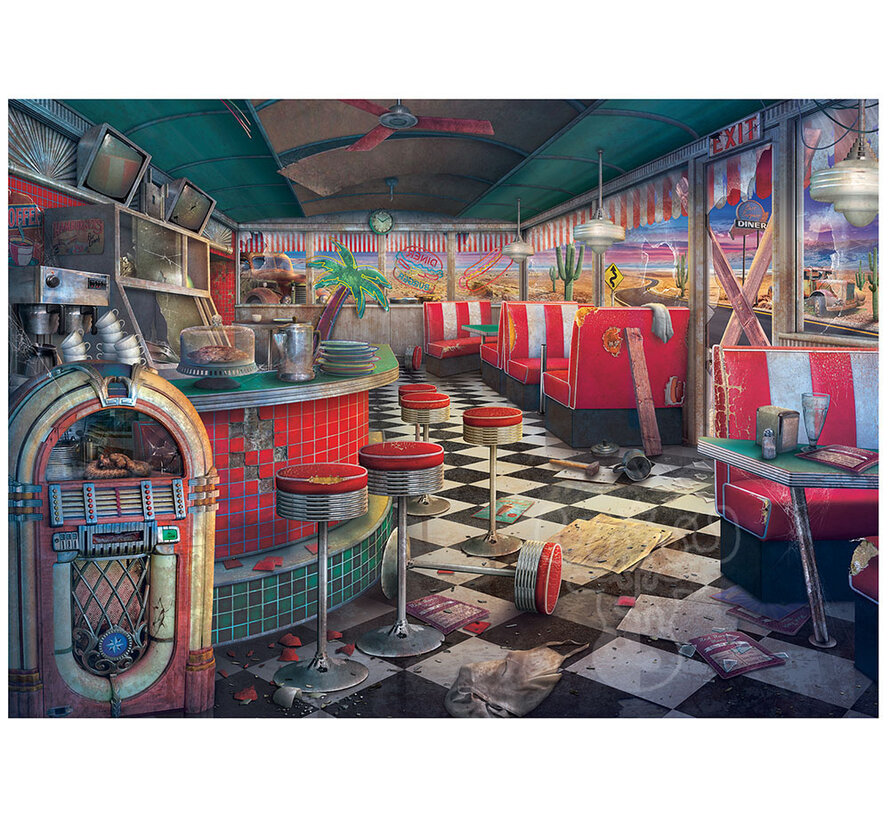 Ravensburger Abandoned: Decaying Diner Puzzle 1000pcs