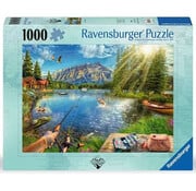 Ravensburger Ravensburger Wanderlust: Life at the Lake Puzzle 1000pcs