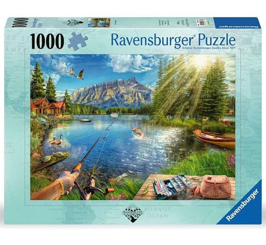 Ravensburger Wanderlust: Life at the Lake Puzzle 1000pcs