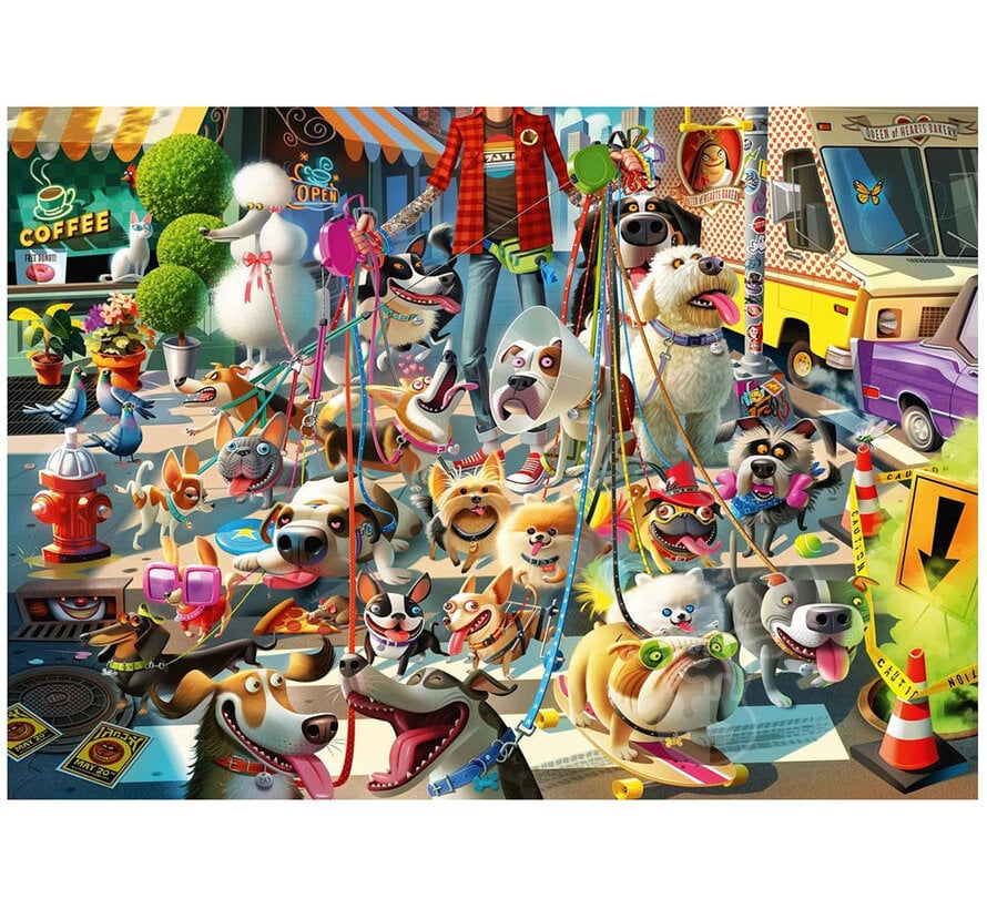 Ravensburger Dean MacAdam: The Dog Walker Puzzle 1000pcs