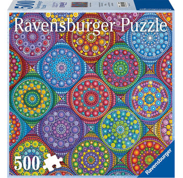 Ravensburger Ravensburger Elspeth McLean: Magnificent Mandalas Puzzle 500pcs