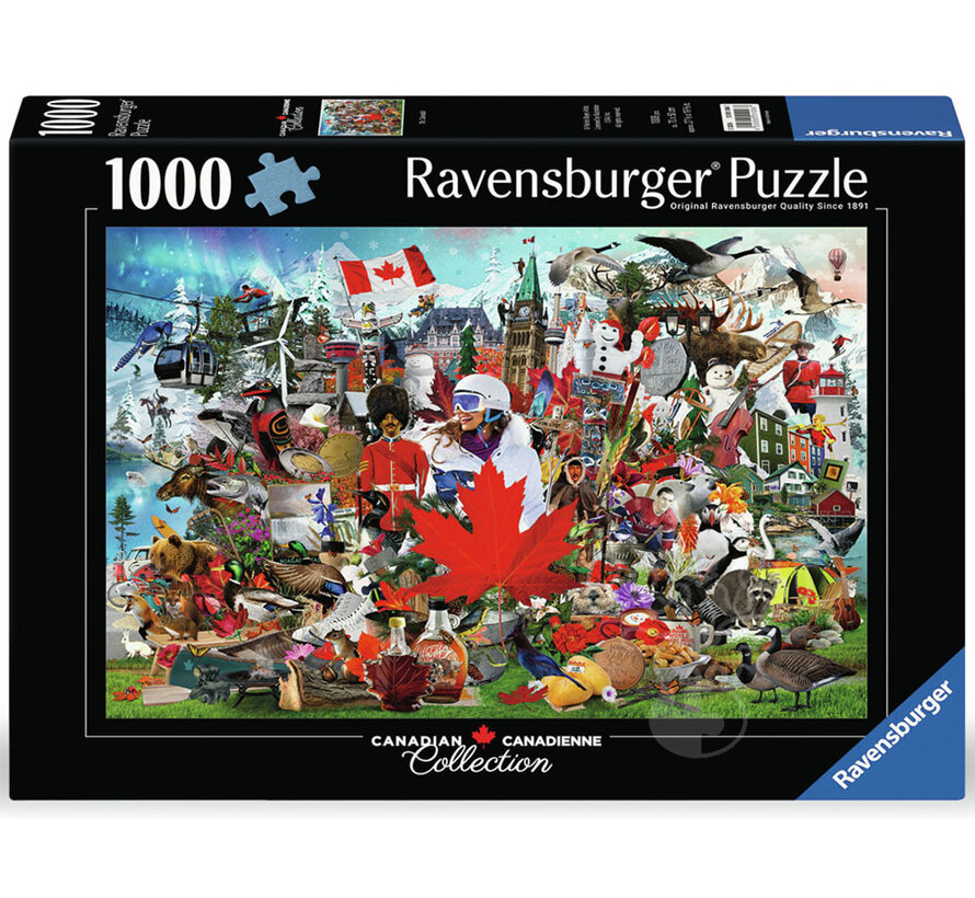 Ravensburger Canadian Collection: Oh, Canada! Puzzle 1000pcs