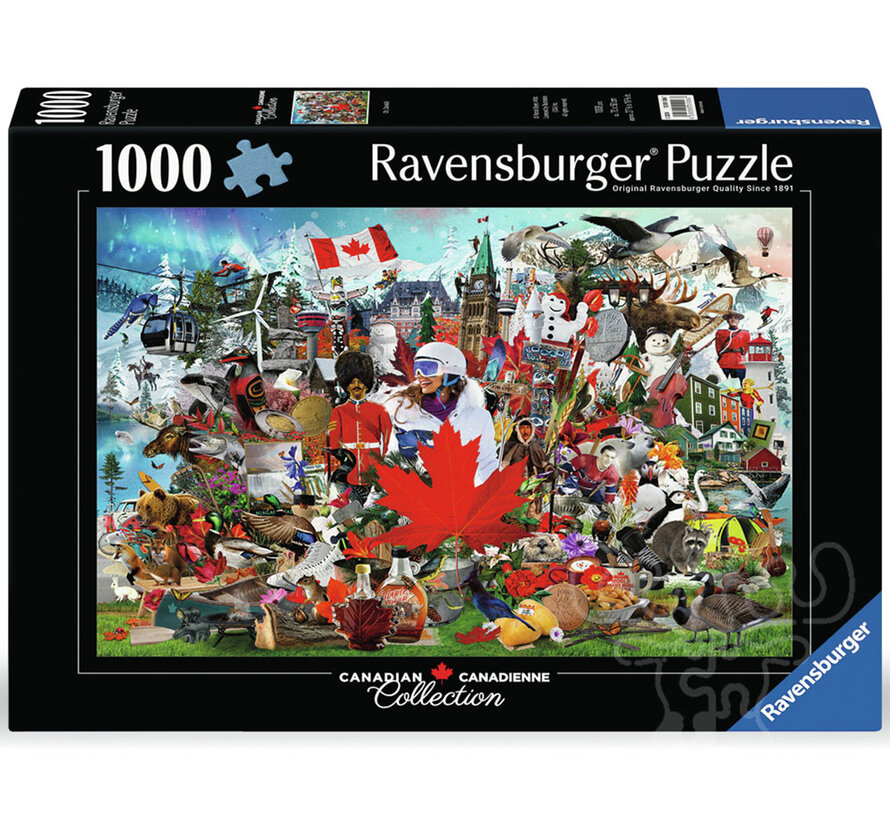 Ravensburger Canadian Collection: Oh, Canada! Puzzle 1000pcs