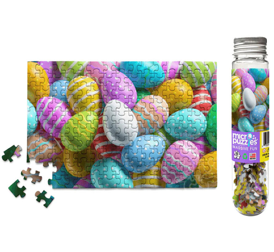 MicroPuzzles Colored Eggs Mini Puzzle 150pcs
