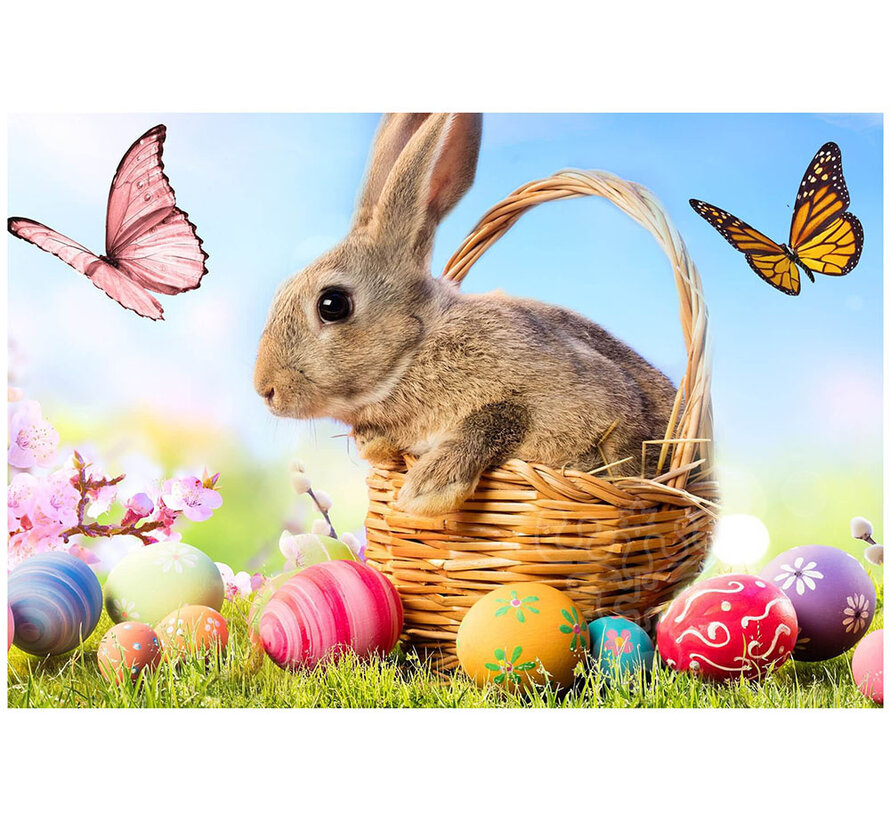 MicroPuzzles Easter Bunny Mini Puzzle 150pcs