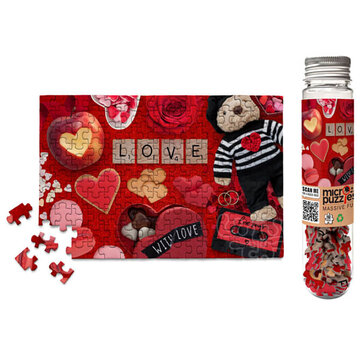 MicroPuzzles MicroPuzzles Valentines - Group Mini Puzzle 150pcs