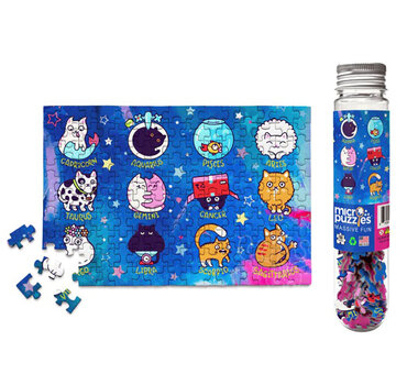 MicroPuzzles MicroPuzzles Catastrology - Cat Astrology Mini Puzzle 150pcs