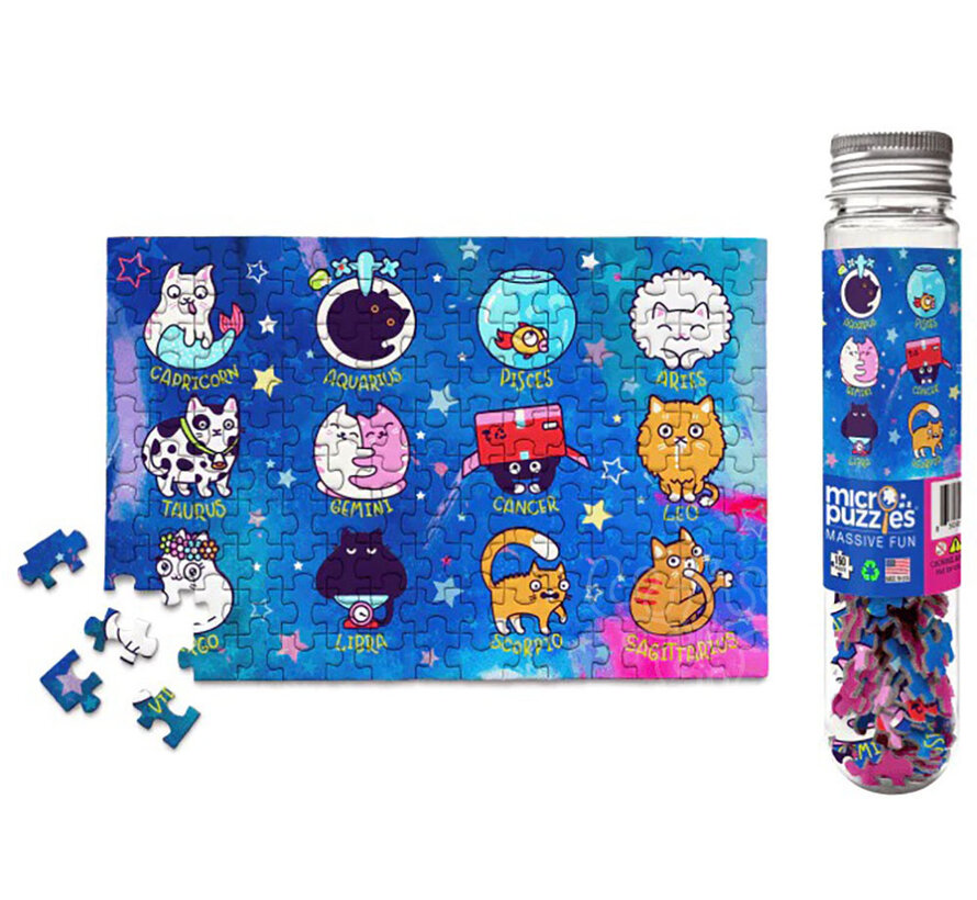 MicroPuzzles Catastrology - Cat Astrology Mini Puzzle 150pcs