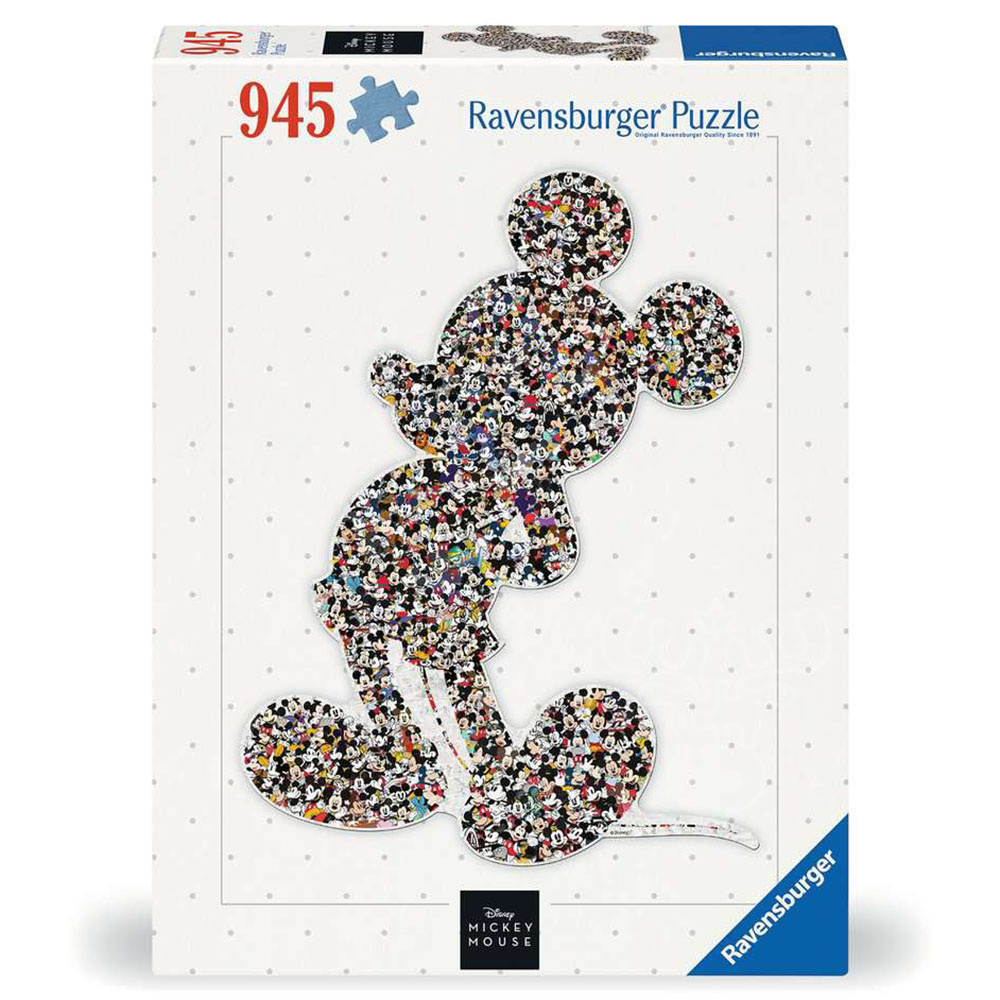 Ravensburger puzzle deals shaped mickey