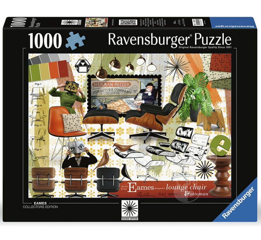 Ravensburger Eames Classic Designs Puzzle 1000pcs