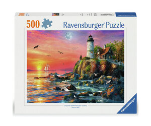 Lighthouse Beach Jigsaw Puzzle By White Mountain