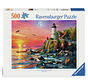 Ravensburger Lighthouse at Sunset Puzzle 500pcs