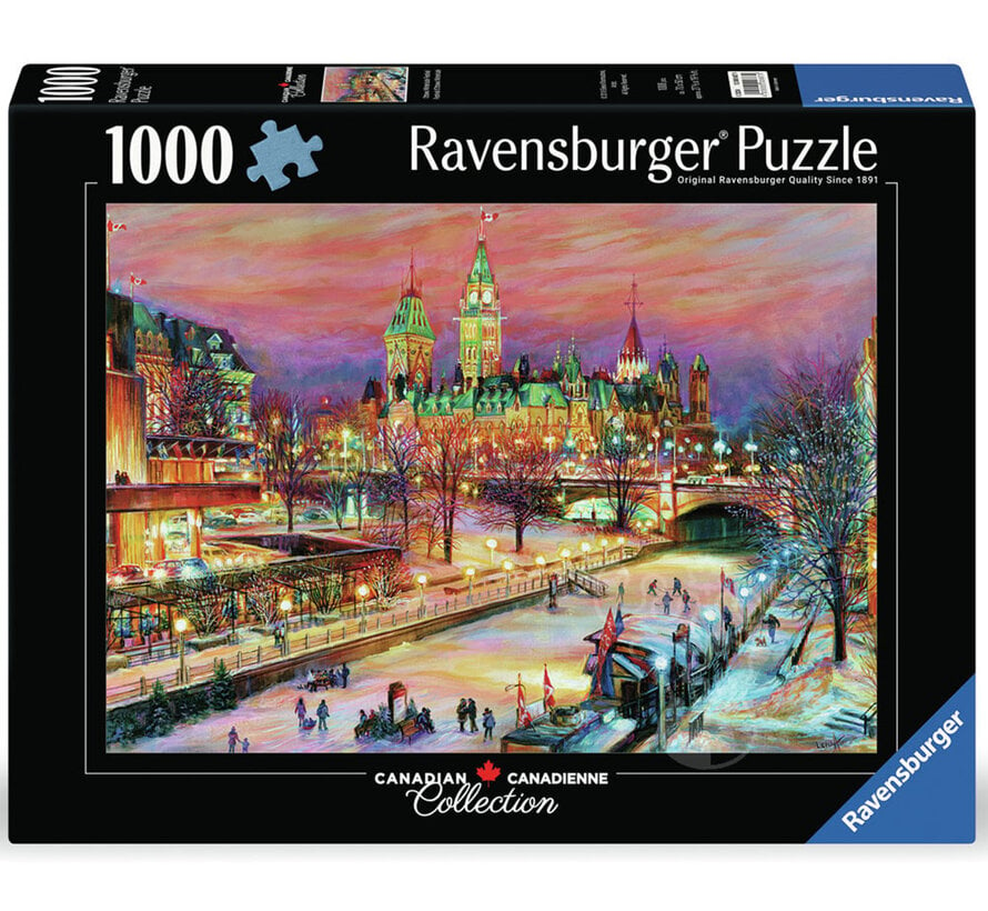 Ravensburger Canadian Collection: Ottawa Winterlude Festival Puzzle 1000pcs