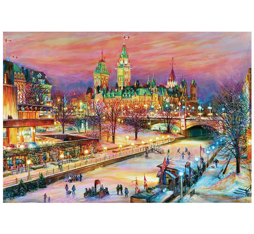 Ravensburger Canadian Collection: Ottawa Winterlude Festival Puzzle 1000pcs