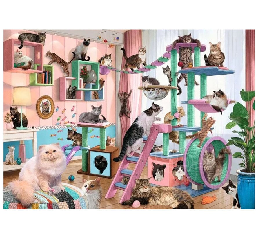 Ravensburger Cat Tree Heaven Puzzle 1000pcs