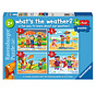 Ravensburger My First Puzzle: What's the Weather  Puzzle 6, 8, 10,  12 pcs