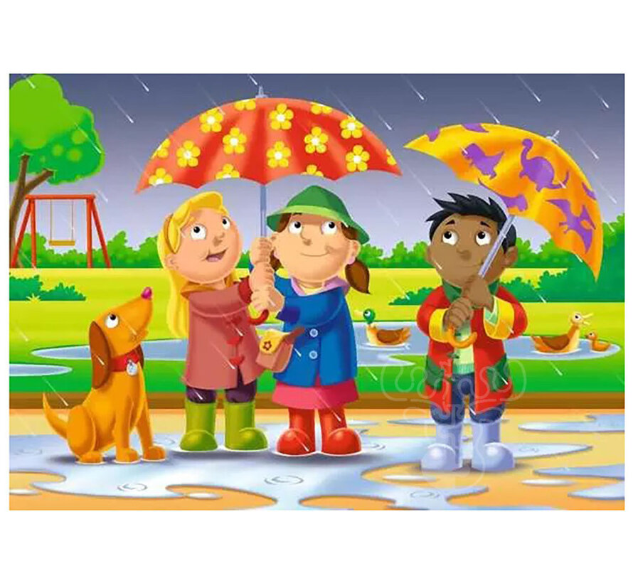 Ravensburger My First Puzzle: What's the Weather  Puzzle 6, 8, 10,  12 pcs