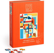 Galison Galison Frank Lloyd Wright December Gifts Book Puzzle 500pcs