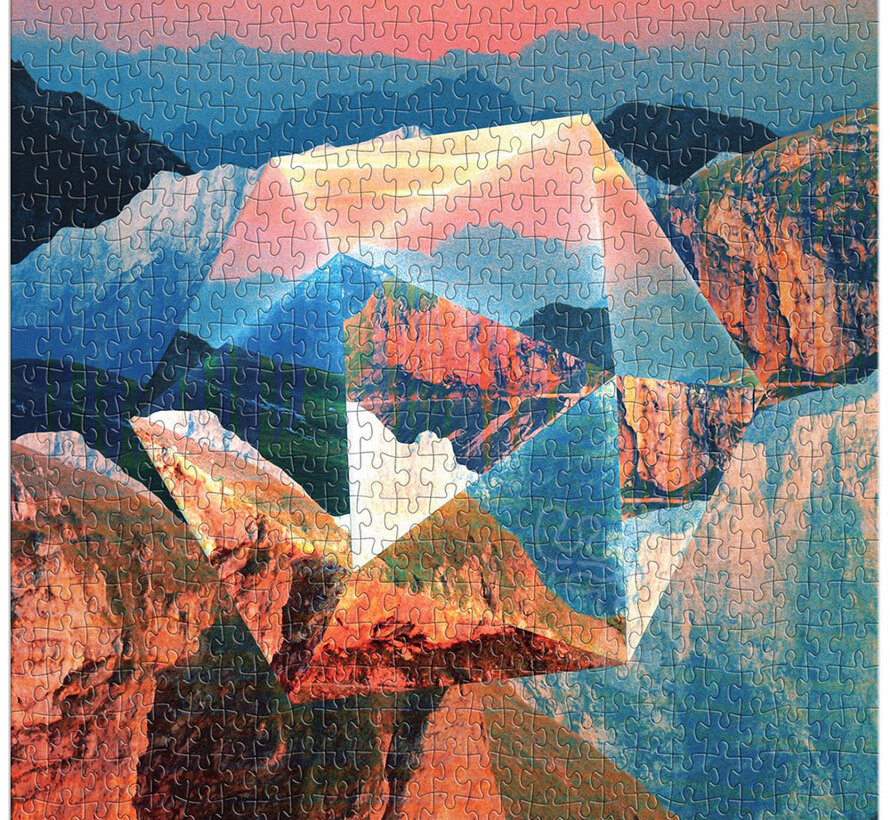 FINAL SALE Galison Nature's Prism Puzzle 500pcs