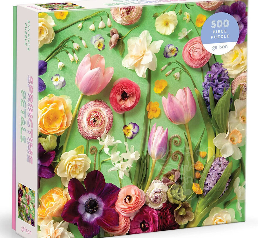 Galison Springtime Petals Puzzle 500pcs