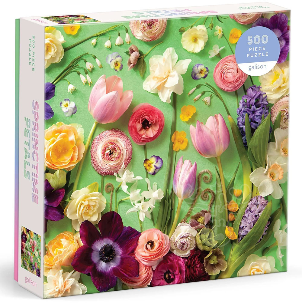 Galison Springtime Petals Puzzle 500pcs Puzzles Canada