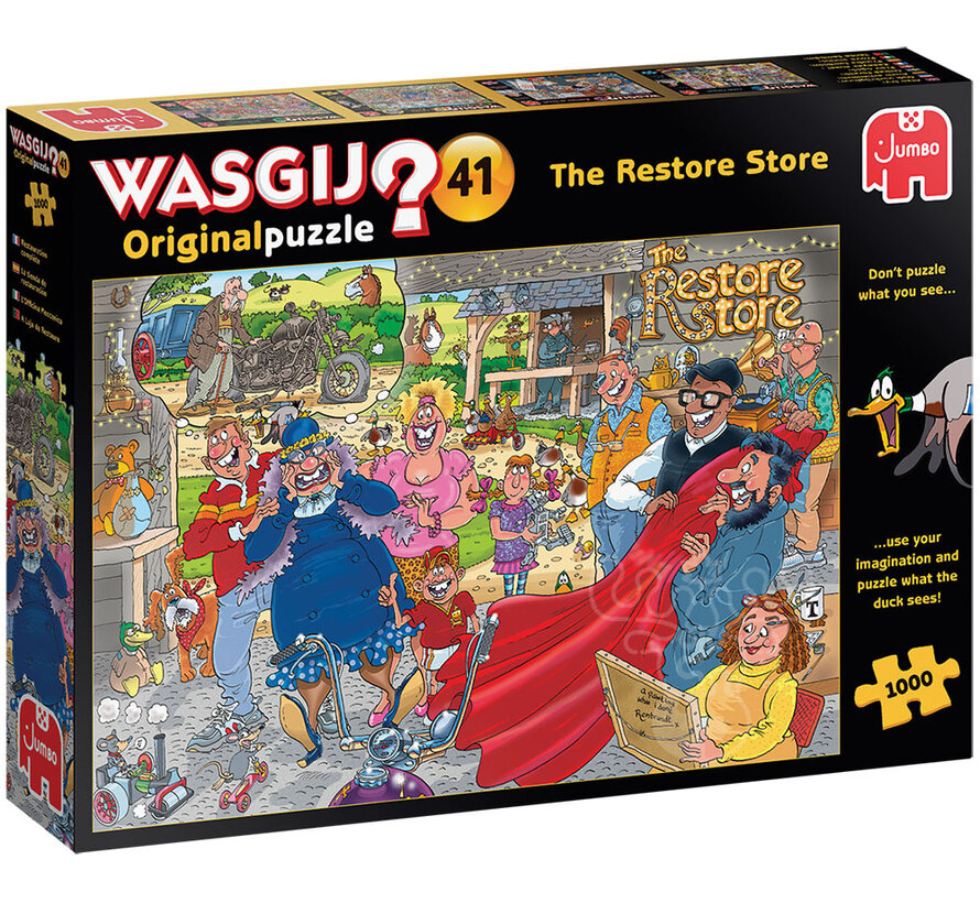 Jumbo Wasgij Original 41 The Restore Store! Puzzle 1000pcs