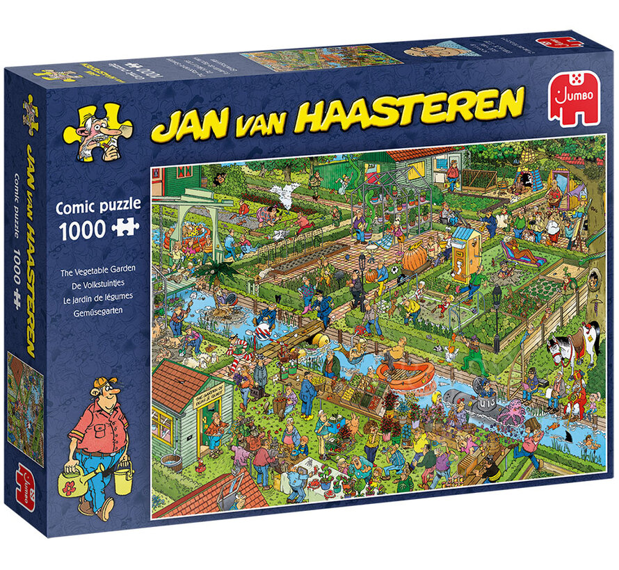 Jumbo Jan van Haasteren - The Vegetable Garden Puzzle 1000pcs