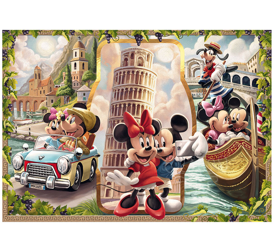 Ravensburger Disney Mickey Mouse: Vacation Mickey & Minnie Puzzle 1000pcs