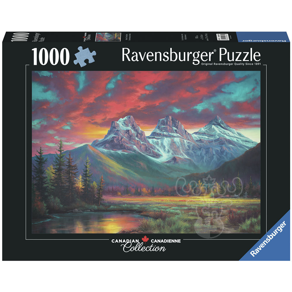 Ravensburger Canadian Collection Alberta's Three Sisters Puzzle
