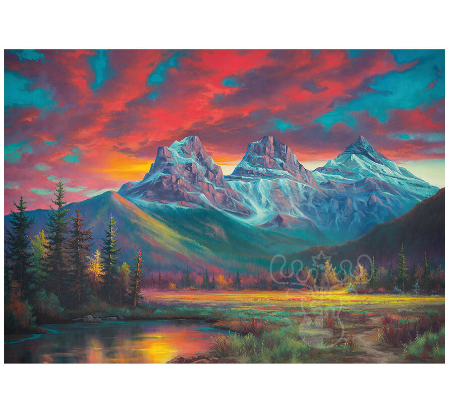 Ravensburger Canadian Collection: Alberta's Three Sisters Puzzle 1000pcs