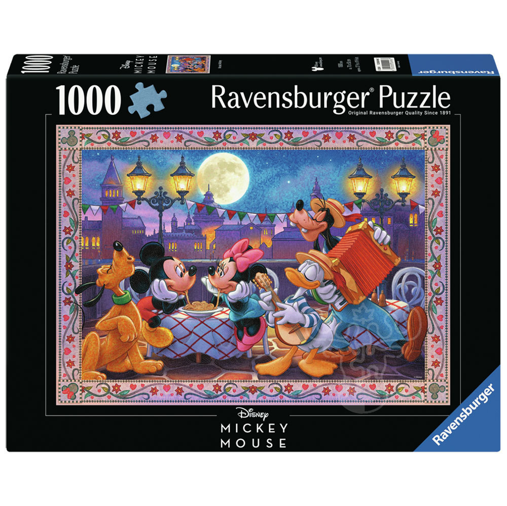 Ravensburger Disney Mickey Mouse: Mosaic Mickey Puzzle 1000pcs ...