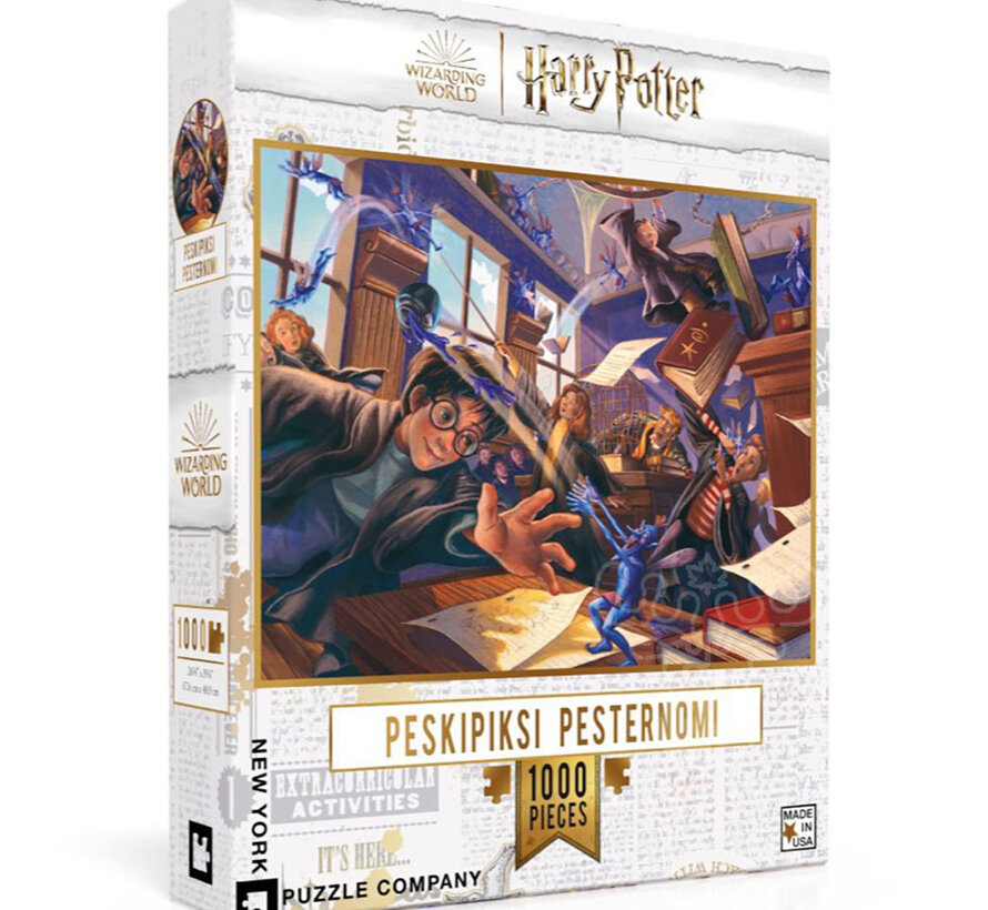 New York Puzzle Co. Harry Potter: Peskipiksi Pesternomi Puzzle 1000pcs
