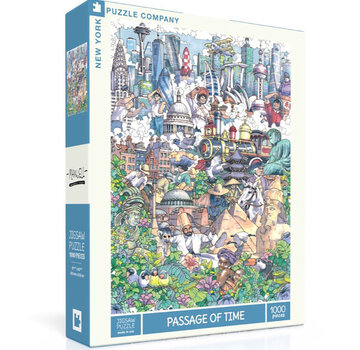 New York Puzzle Company New York Puzzle Co. Max Tilse: Passage of Time Puzzle 1000pcs