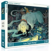 New York Puzzle Company New York Puzzle Co. Victo Ngai: Late Night Dining Puzzle 1000pcs