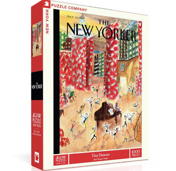 New York Puzzle Company New York Puzzle Co. The New Yorker: Tiny Dancers Puzzle 1000pcs