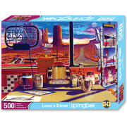 Springbok Springbok Love's Diner Puzzle 500pcs