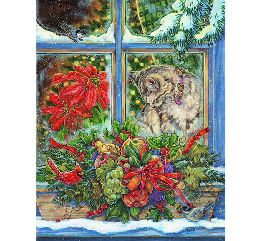 Springbok Christmas Window Puzzle 500pcs