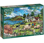 Falcon Falcon Highland Farm Puzzle 500pcs