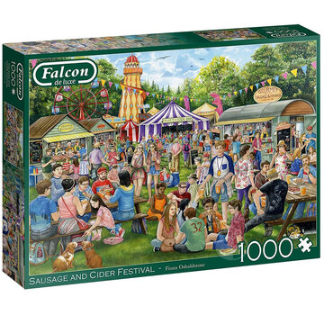 Falcon Falcon Sausage and Cider Festival Puzzle 1000pcs