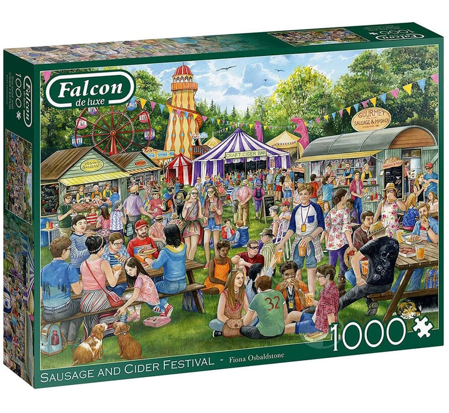 Falcon Sausage and Cider Festival Puzzle 1000pcs